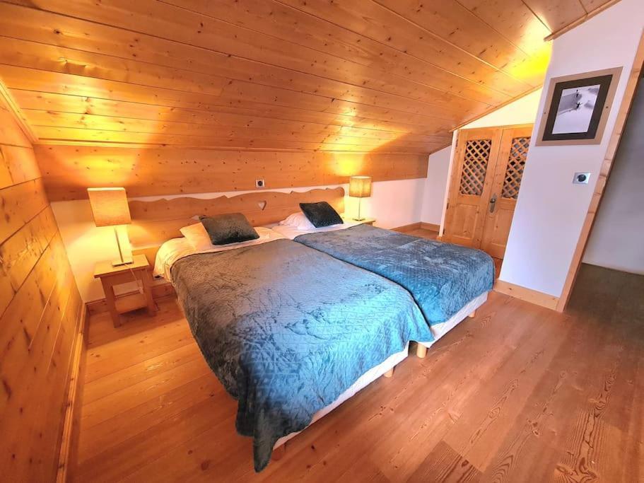 Appartement Le D12 Samoens Bagian luar foto