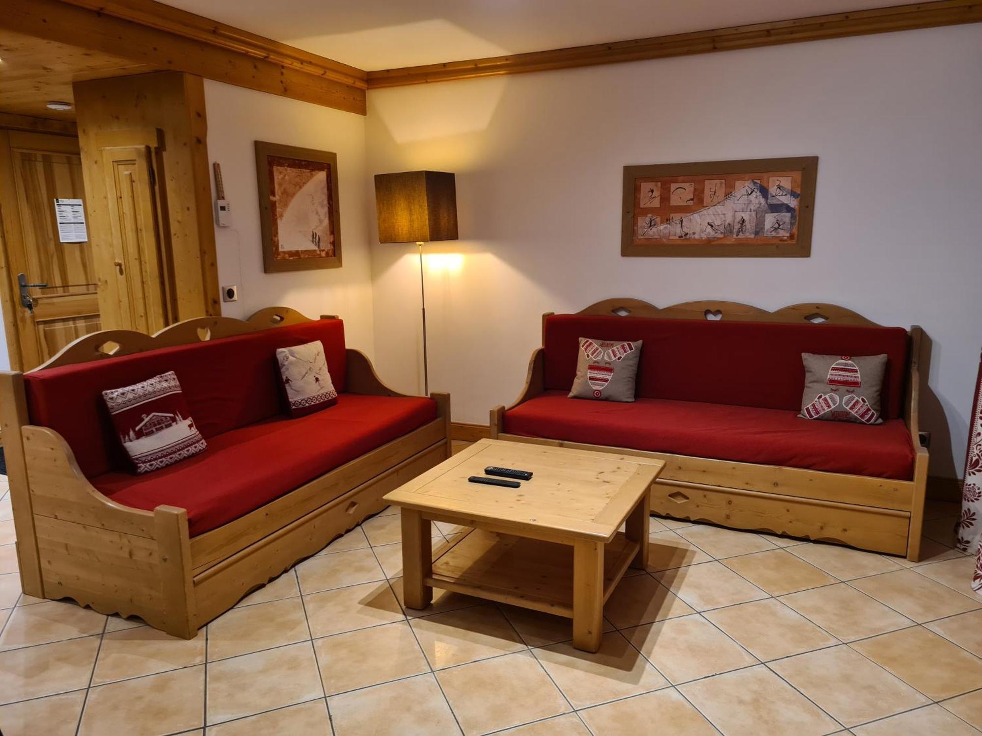 Appartement Le D12 Samoens Bagian luar foto