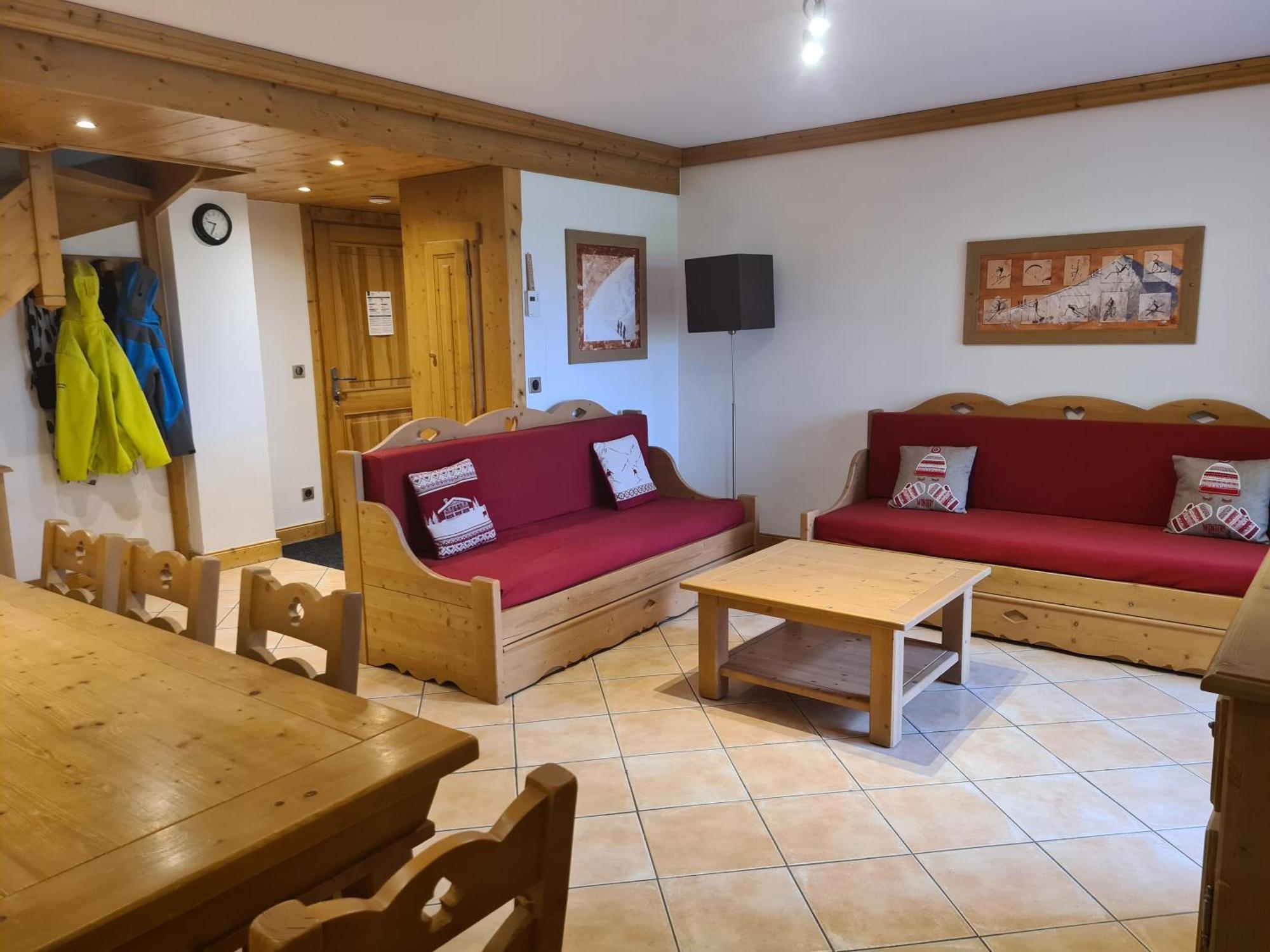 Appartement Le D12 Samoens Bagian luar foto
